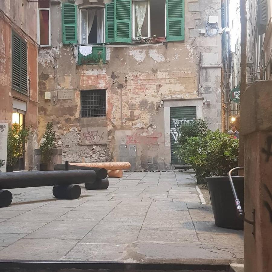 Dimora Al Porto Antico Lägenhet Genua Exteriör bild